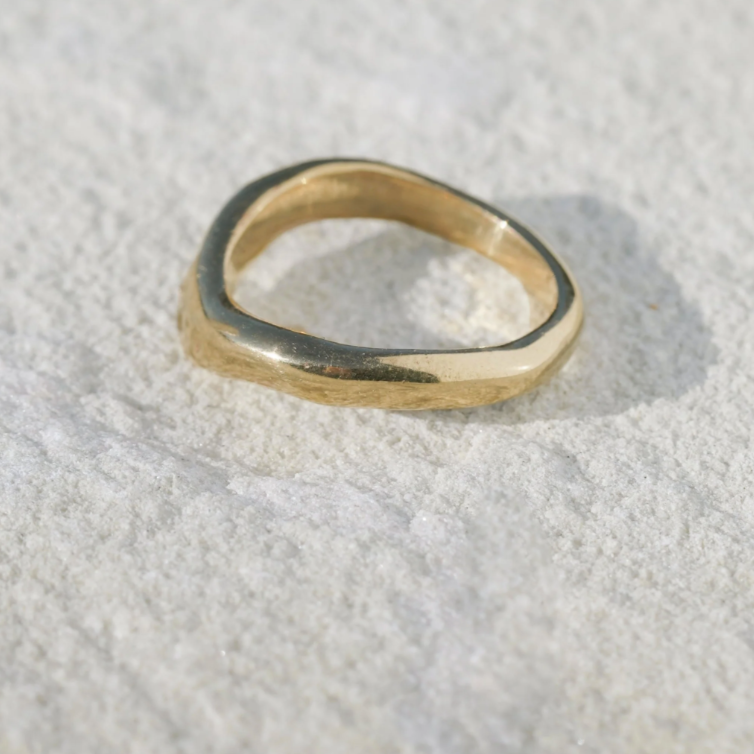 Flow Ring - Brass