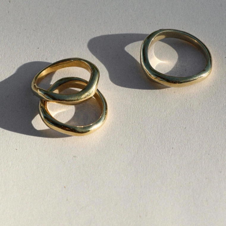 Flow Ring - Brass