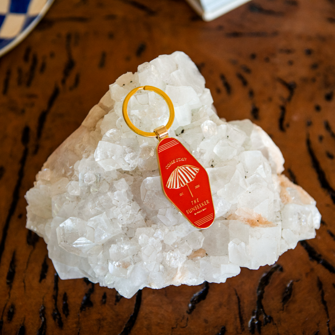 The Sunseeker Key Ring – Red