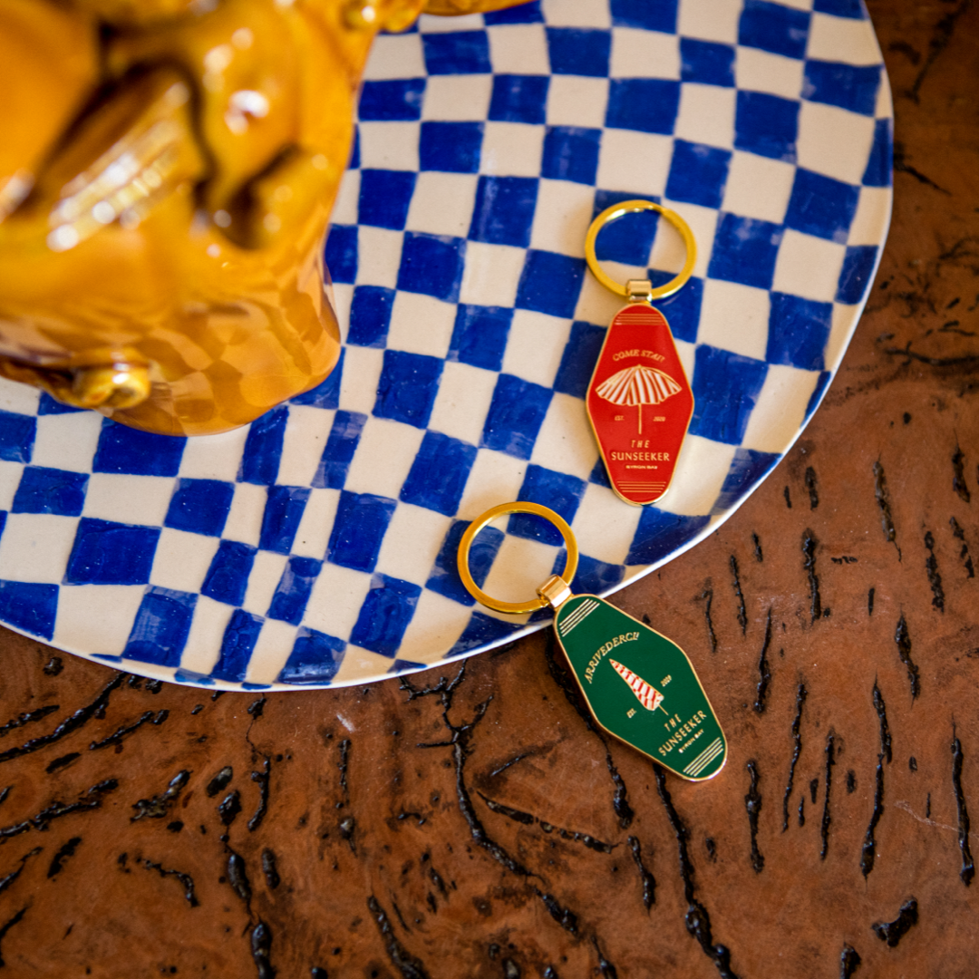 The Sunseeker Key Ring – Red
