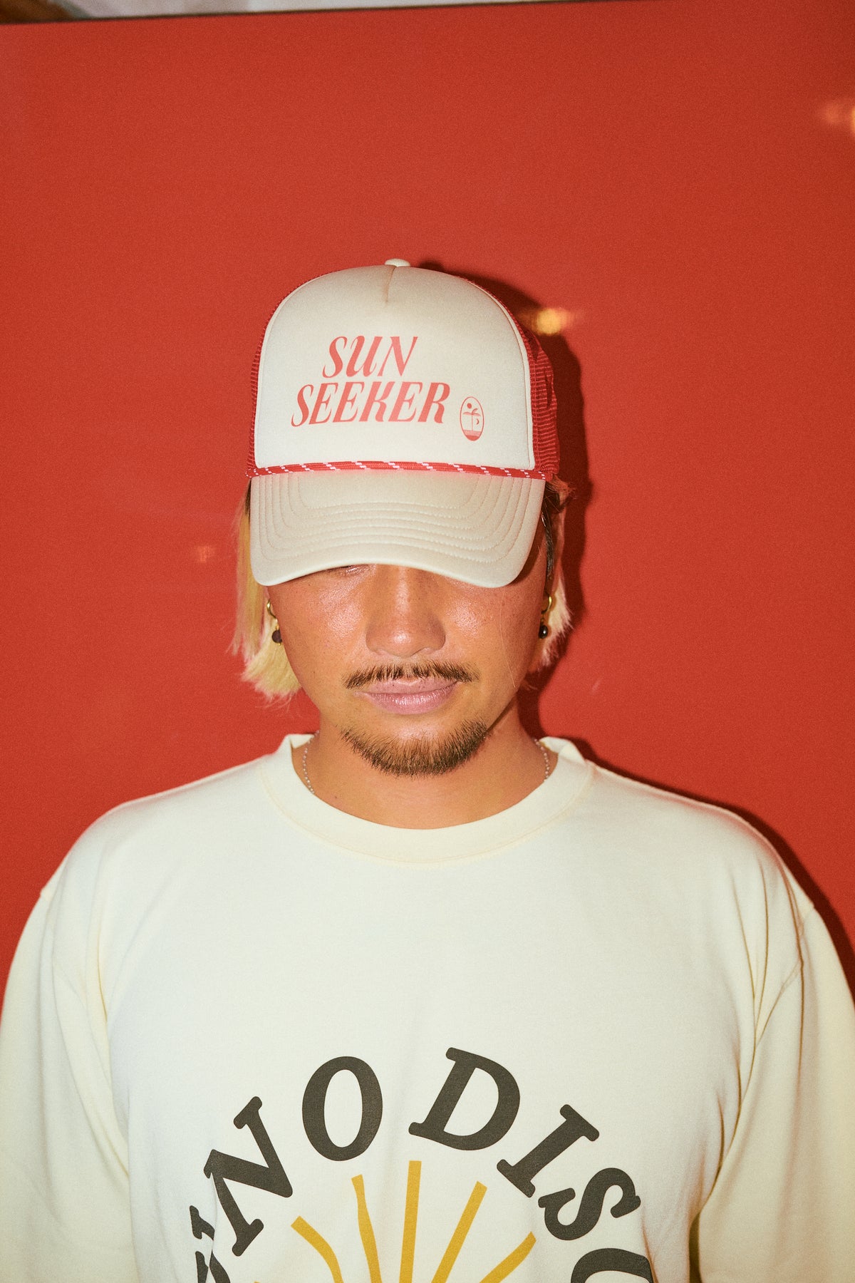 Two-Tone Trucker With Felt