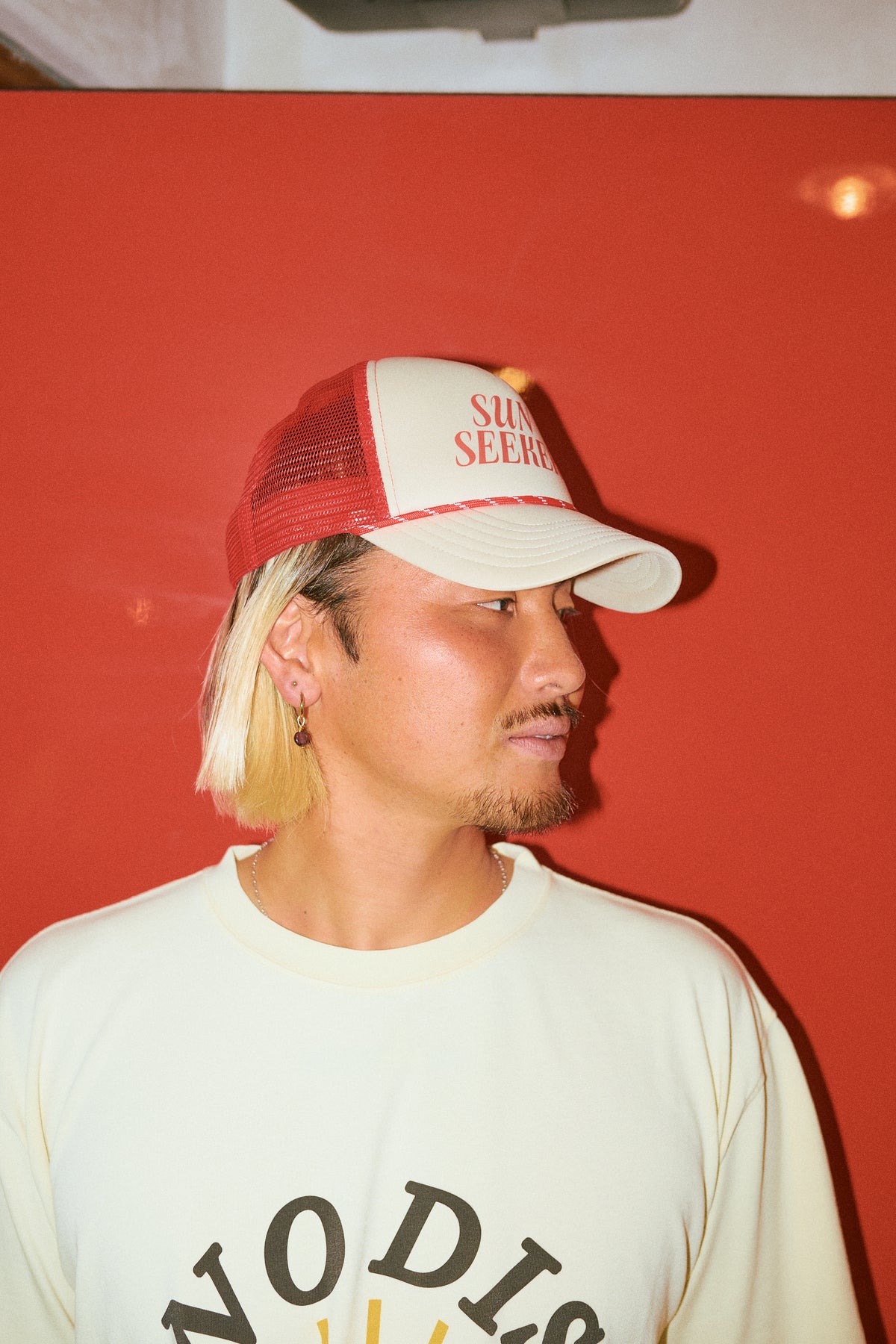 Two-Tone Trucker With Felt
