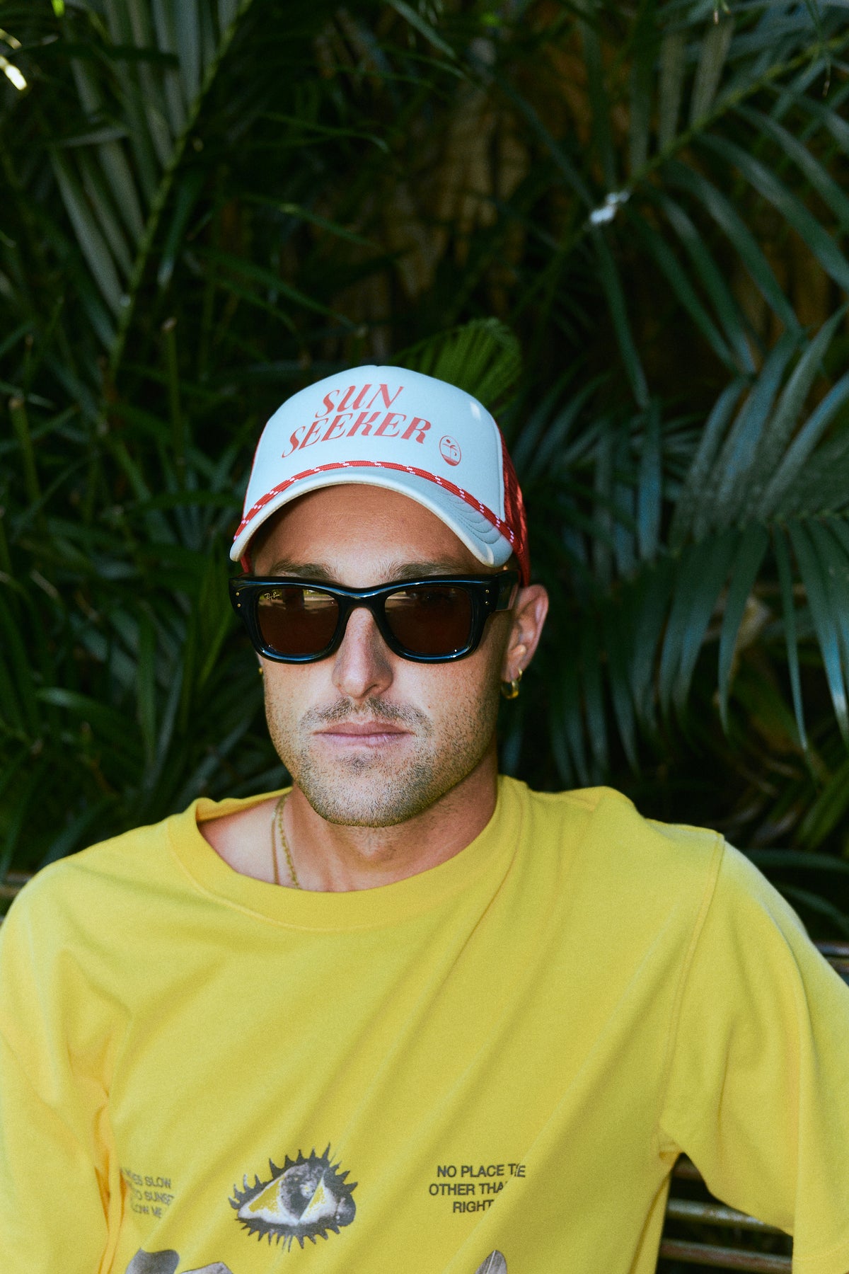 Two-Tone Trucker With Felt
