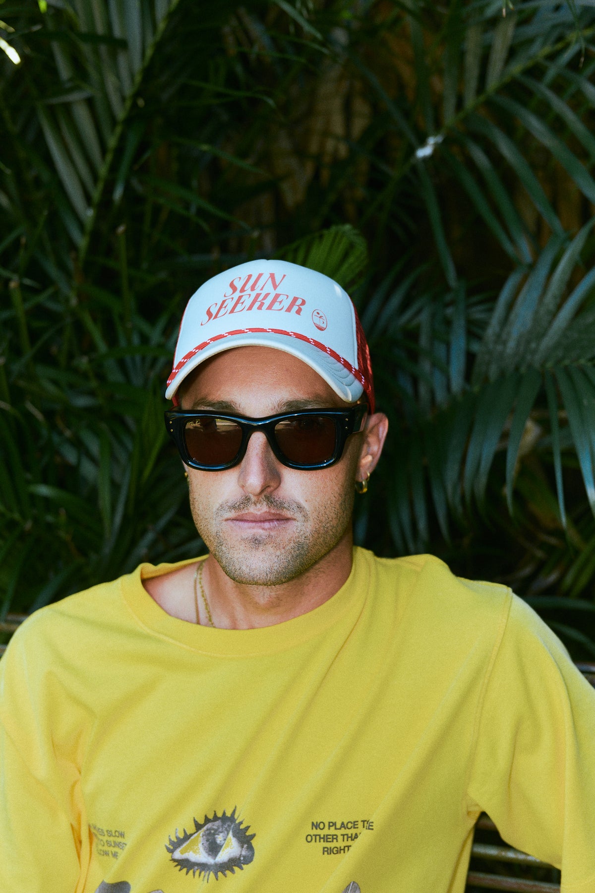 Two-Tone Trucker With Felt