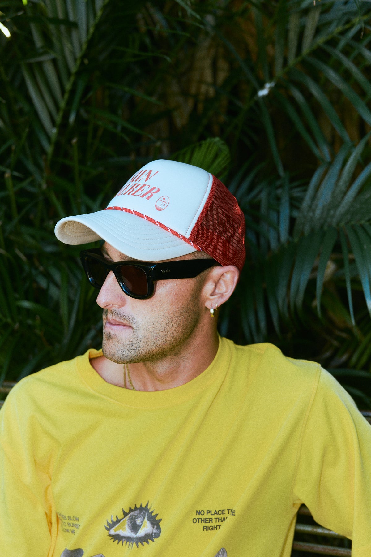 Two-Tone Trucker With Felt